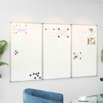 vidaXL Whiteboard magnetisch inklapbaar 150x100x1,7 cm, Verzenden, Nieuw in verpakking