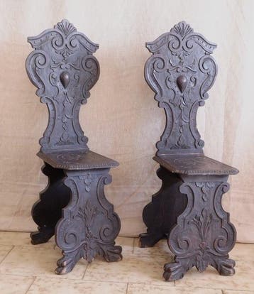 Stoel (2) - Hout