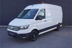 Volkswagen Crafter 35 177pk RWD L3H3/L2H2 3500kg Trekhaak Ap, Stof, Gebruikt, Volkswagen, Wit