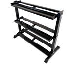 RawFitness Dumbbell rack (3 laags) opbergrek hexa halters, Ophalen of Verzenden, Nieuw, Overige typen