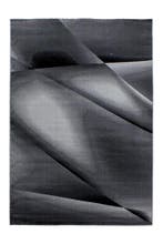 Modern Vloerkleed | Miami | Abstract | Zwart | 140x200 cm, Verzenden, Nieuw