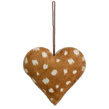 hangdecoratie hart hert groot 20cm*, Verzenden, Nieuw