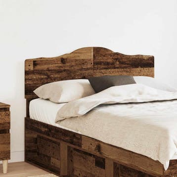 vidaXL Hoofdbord Oud Hout Bewerkt hout, Verzenden, Nieuw, Bruin, Hout