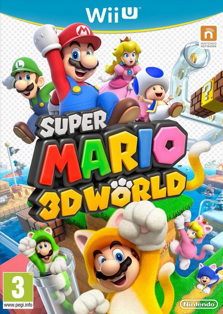 Super Mario 3D World (German) [Wii U], Spelcomputers en Games, Games | Nintendo Wii U, Zo goed als nieuw, Ophalen of Verzenden