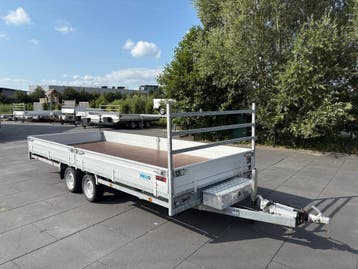 Hulco 500 x 200 cm plateauwagen ZGAN! BJ 2024 3500kg, Ophalen, Gebruikt