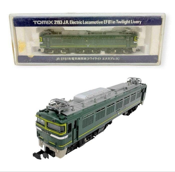 Tomix N - 2193 - Modeltrein (1) - N-schaal Tomix EF81 in, Hobby en Vrije tijd, Modeltreinen | N-Spoor