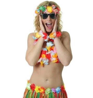 Hawaiiset compleet, Kleding | Dames, Verzenden, Nieuw