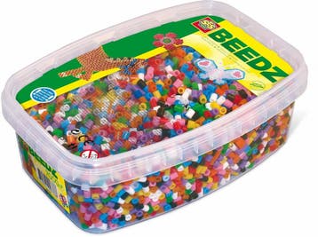 Strijkkralen basismix 7000 stuks (Knutselpakketten), Verzenden, Nieuw, Knutselen