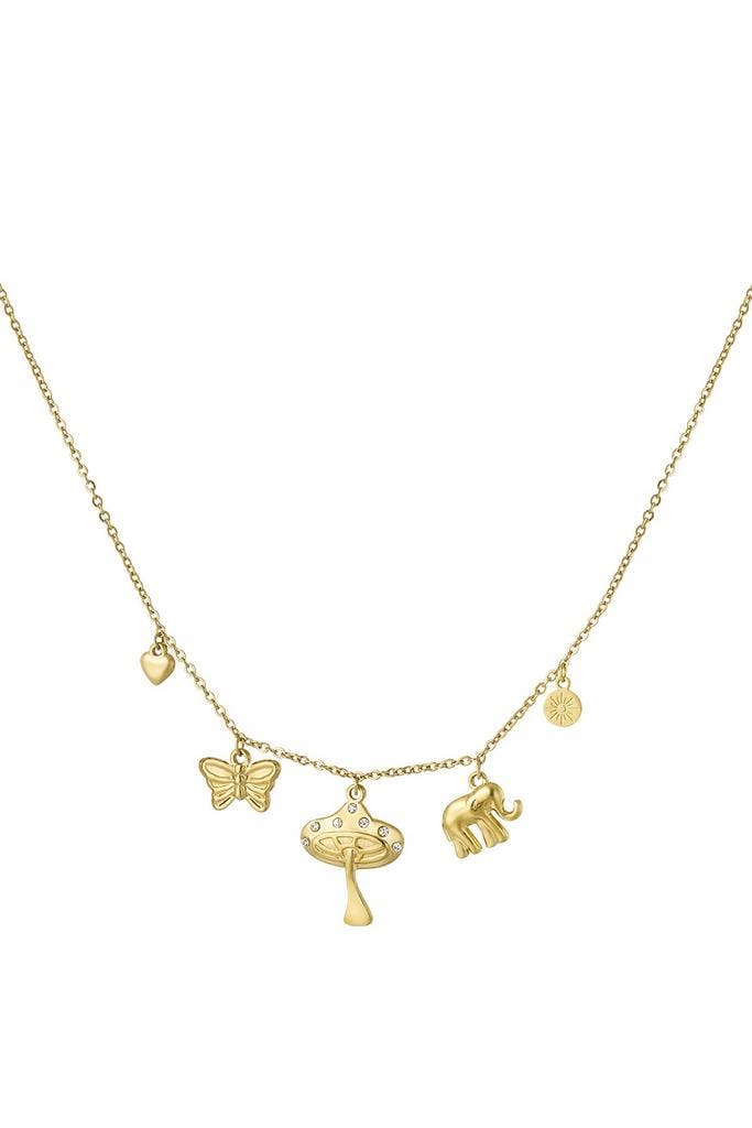 Goudlief Bedelketting angel energy (Hangerkettingen), Sieraden, Tassen en Uiterlijk, Kettingen, Zilver, Nieuw, Overige materialen