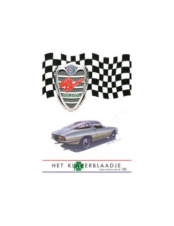 2009 ALFA ROMEO CLUB HET KLAVERBLAADJE 128 NEDERLANDS, Nieuw, Alfa Romeo, Author