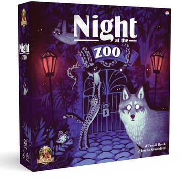 Night At The Zoo - Bordspel (NL versie) | DSS Games -, Hobby en Vrije tijd, Gezelschapsspellen | Bordspellen, Verzenden, Nieuw