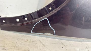 Mazda CX-5 CX5 I (KE) zijscherm voorscherm links KD5352211, Ophalen, Gebruikt, Voor, Mazda
