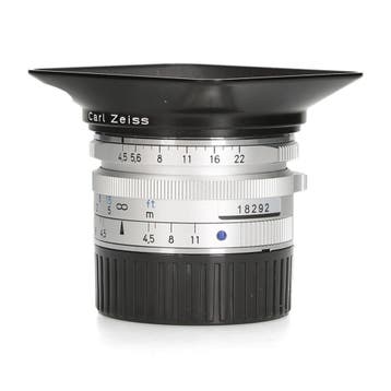 Carl Zeiss C Biogon T f/4.5 21 mm ZM - Groothoeklens, Audio, Tv en Foto, Fotografie | Lenzen en Objectieven, Ophalen of Verzenden