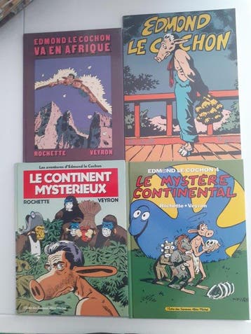 Edmond le cochon T1 à T4 - Série complète - 3x C + B - 4, Boeken, Nieuw