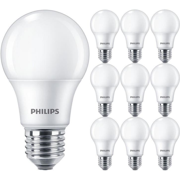 Voordeelpak PHILIPS - LED Lamp E27 10 Pack - Corepro LEDbulb, Huis en Inrichting, Lampen | Losse lampen, Led-lamp, Nieuw, E27 (groot)