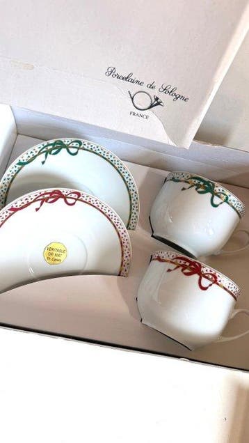 Porcelaine de Sologne, Limoges - Ontbijtservies (4) - Forme