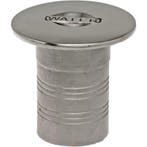 Dekvuldop Water met Verzonken Hendel 50mm Rvs, Ophalen of Verzenden, Nieuw