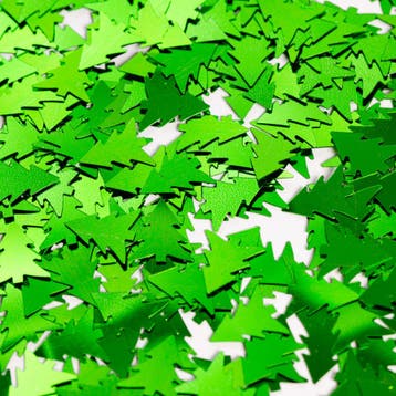Sierconfetti Kerstboom Groen (14gr), Ophalen of Verzenden, Nieuw