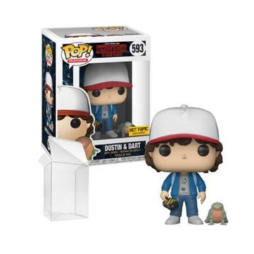 Funko Pop  Stranger Things  Dustin &amp; Dart 593 Hot Topic, Verzamelen, Verzenden, Nieuw
