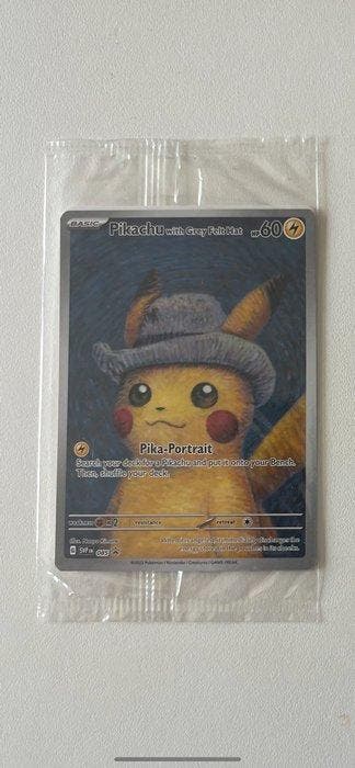 Pokémon - 1 Card - Pikachu Promo card, Full art - Black &, Hobby en Vrije tijd, Verzamelkaartspellen | Pokémon, Nieuw
