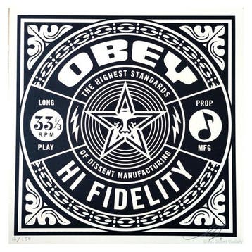 Shepard Fairey (OBEY) (1970) - Hi Fidelity (Artist Proof)