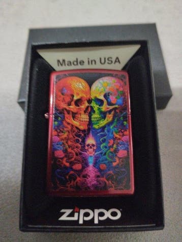 Zippo - Aansteker - Staal (roestvrij), Verzamelen, Nieuw