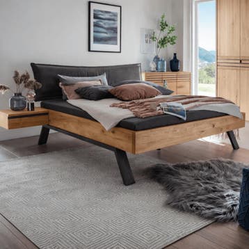 Forestales Redwood Kernbeuken Houten Bed - 200 x 220, Nieuw