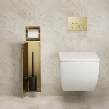 Xellanz Rocko Toiletrol- en Borstelhouder - Inbouw -, Ophalen of Verzenden, Nieuw