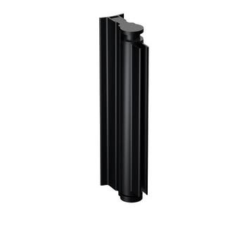 Douchedeurbeslag Aqua light - 2200mm - Zwart, Ophalen of Verzenden, Nieuw