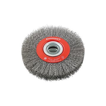 Ronde borstel staal 100x20mm FORMAT, Verzenden, Nieuw