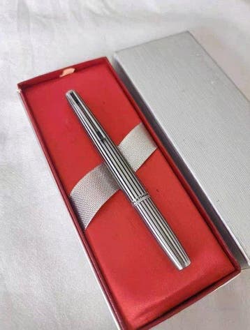 Platinum - Vintage Platinum Fountain Pen with 18K Gold Nib -, Nieuw