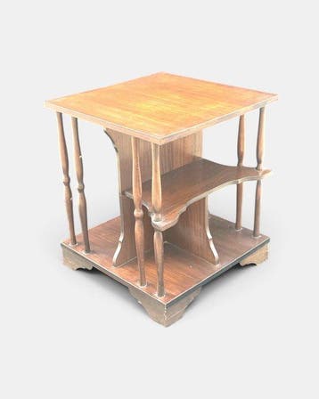 Boekenkast - Hout - Draaiende bibliotheek