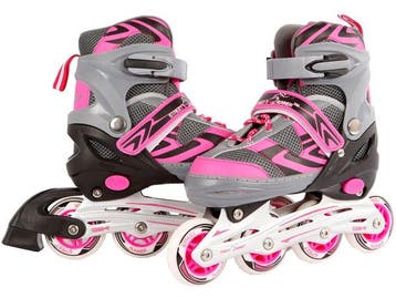 Veiling - Street Rider Inlineskates Junior maat 29-32 roze-g, Sport en Fitness, Skeelers, Nieuw