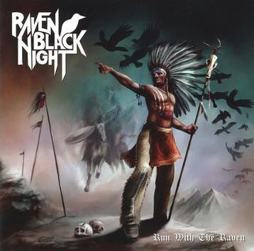 cd - Raven Black Night - Run With The Raven, Verzenden, Zo goed als nieuw