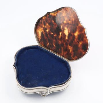 Adie brothers - Birmingham 1927 - Sieradendoos - .925 zilver, Antiek en Kunst