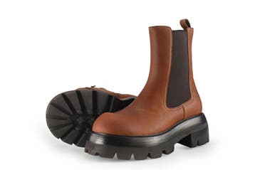 Jeffrey Campbell Enkellaarzen in maat 41 Bruin, Bruin, Verzenden, Lage of Enkellaarzen, Zo goed als nieuw