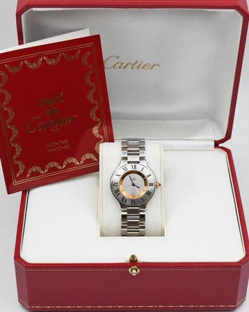 Cartier - Must de Cartier 21 - 1330 - Unisex - 1991, Nieuw