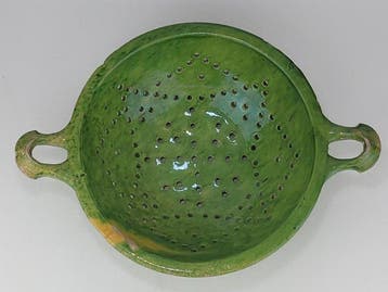 Fruitschaal - Terracotta - Groot terracotta-vergiet