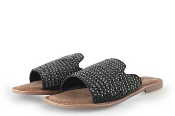 Lazamani Slippers in maat 42 Zwart, Kleding | Dames, Schoenen, Slippers, Verzenden, Zwart, Lazamani