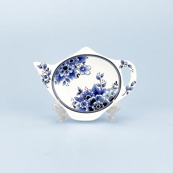 Theezakjeshouder keramiek - delftsblauw, Ophalen of Verzenden, Nieuw