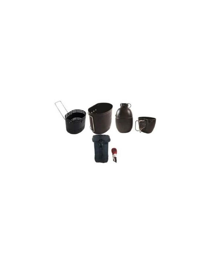 Bushcraft kooksysteem Dragon Crusader MKII -6 delig - Z..., Caravans en Kamperen, Kampeeraccessoires, Nieuw, Verzenden