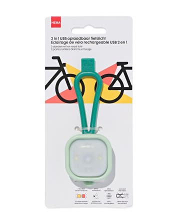 HEMA USB fietslampje voor- en achter, Verzenden, Nieuw