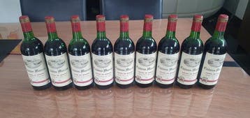 1982 Château Mercier - Côtes de Bourg - 9 Flessen (0.75, Nieuw