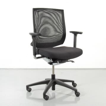 Klober VEO87 bureaustoel, zwart / mesh, 3D armleggers, Ophalen of Verzenden, Nieuw in verpakking