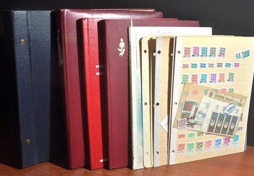 Israël - Verzameling in een Album en diverse stockboeken, Gestempeld