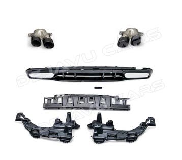C43 AMG Look Diffuser voor Mercedes Benz C Klasse W205 S205, Ophalen of Verzenden