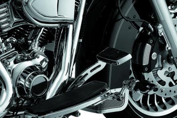 Kuryakyn Extended Brake Pedal Girder 08-13 Touring Chrome, Ophalen of Verzenden