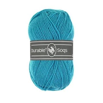 Durable Soqs 371 Turquoise - Haakgaren / Breigaren, Hobby en Vrije tijd, Breien en Haken, Ophalen of Verzenden, Nieuw, Breien of Haken