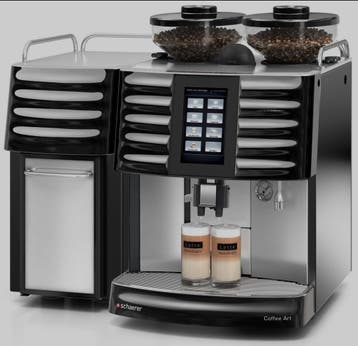 Schaerer Art Touch best foam espresso bonen machine, Verzenden, Espresso apparaat, 10 kopjes of meer, Refurbished