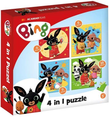 Bing - 4 in 1 Puzzel | Bambolino Toys - Puzzels, Verzenden, Nieuw